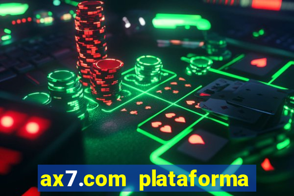 ax7.com plataforma de jogos